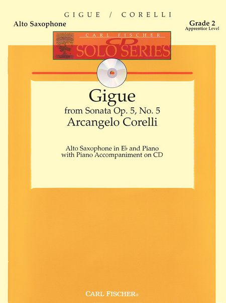 Gigue (sonate Op 5/5)