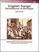 English Songs - Renaissance To Barock