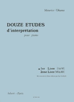 12 Etudes D'Interpretation 1 (nr 1-6)