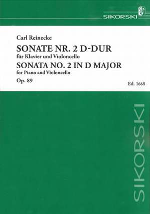 Sonate 2 D - Dur Op 89