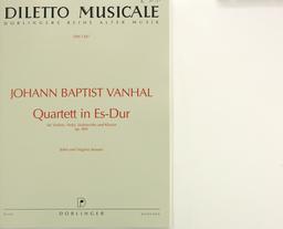 Quartett Es - Dur Op 40/1