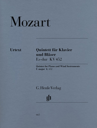 Quintett für Klavier und Bläser Es - Dur KV 452