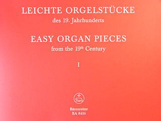 Leichte Orgelstuecke Des 19 Jahrhunderts 1
