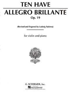 Allegro Brillante Op 19