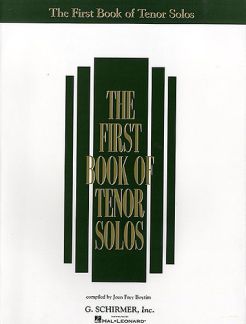 First Book Of Tenor Solos 1