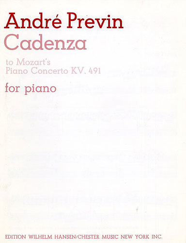Kadenz Zu Mozart Konzert C - Moll Kv 491