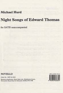 Night Songs Of Edward Thomas