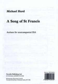Song Of St Francis
