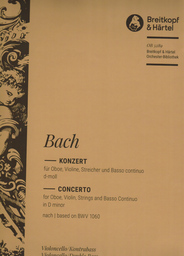 Konzert D - Moll Nach BWV 1060