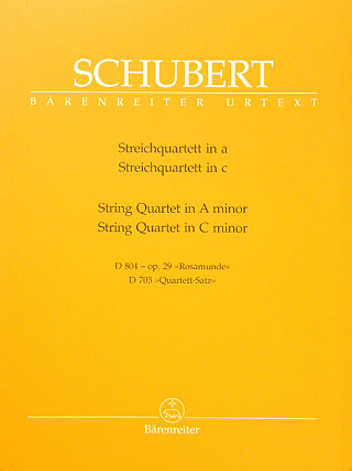 Quartett A - Moll Op 29 D 804 (Rosamunde)