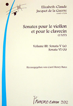 Sonates Pour Le Viollon Et Pour Le Clavecin 3