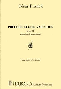 Prelude Fugue + Variation Op 18