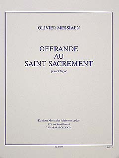 Offrande Au Saint Sacrement