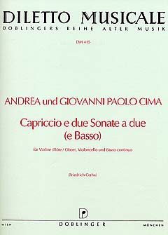 Capriccio E Due Sonate A 2