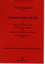 Concerto 22 A - Dur
