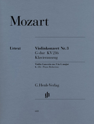 Konzert Nr. 3 G - Dur KV 216