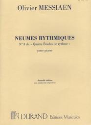 Neumes Rhythmiques 3 - 4 Etudes De Rhythme
