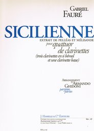 Sicilienne Op 78 (aus Pelleas Et Melisande)