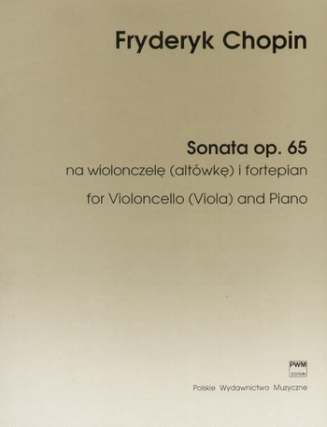 Sonate G - Moll Op 65