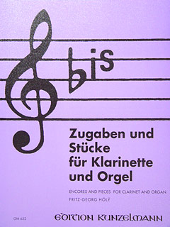 Bis - Zugaben Fuer Klarinette Und Orgel