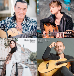 Nacht der Gitarren mit Lulo Reinhardt, Cenk Erdogan, Stephanie Jones & Claire Besson