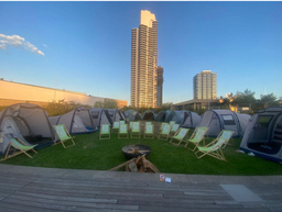 Skyline Camping 2024 - Eine Nacht über den Dächern der Stadt!