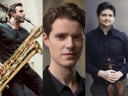 SUMMERWINDS FESTIVAL: Fratres Trio: Fedor Rudin (Violine), Guerino Bellarosa (Saxophon), Florian Noack (Klavier): American Tempo