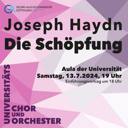 Joseph Haydn »Die Schöpfung« - Göttinger Universitätsorchester, Leitung: Antonius Adamske