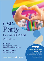 CSD Party im ZOOM