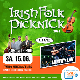 Irish Folk Picknick - mit Murphys Law und Gary O´Connor & Friends