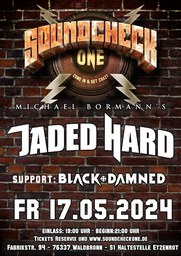 Michael Bormann´s Jaded Hard + Black & Damned