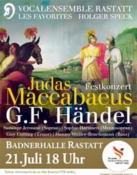 Georg Friedrich Händel "Judas Maccabaeus" - Festkonzert 175 Jahre Badische Revolution
