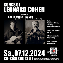 Songs of Leonard Cohen - Performed by Kai Thomsen & Kosho