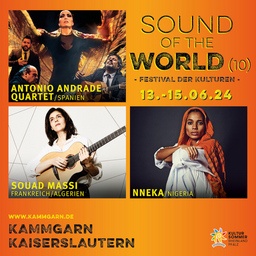 Sound Of The World (10) - Festival der Kulturen - Antonio Andrade Quartet - Open Air im Kulturgarten