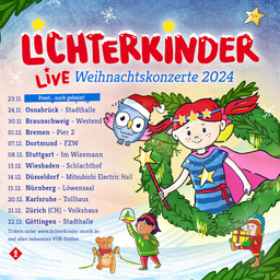 LICHTERKINDER - Weihnachtskonzerte 2024