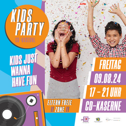 kids just wanna have fun - Die Party für Kids von 8 bis 11 Jahren