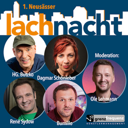 1. Neusässer Lachnacht - mit HG. Butzko, Dagmar Schönleber, René Sydow, Bumillo und Ole Lehmann