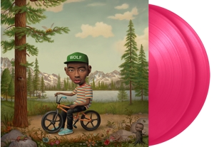 Wolf / opaque hot pink vinyl