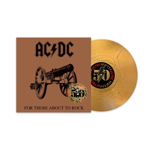 For Those About To Rock (We Salute You) /gold vinyl