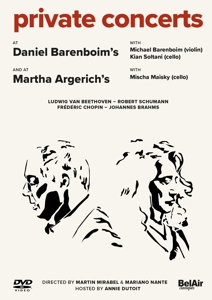 Private Concerts at D. Barenboim's & M. Argerich's