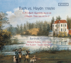 Bach vs. Haydn - Trios Hob XV: 15-17/ Quart. Wq  93