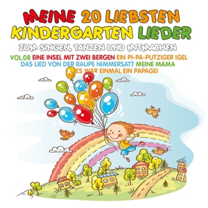 Meine 20 Liebsten Kindergarten Lieder Vol.8