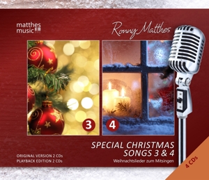 Special Christmas Songs, Vol.3 & 4 mit Playback CDs