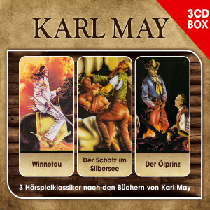 Karl May: Hörspielklassiker - 3- CD Hörspielbox