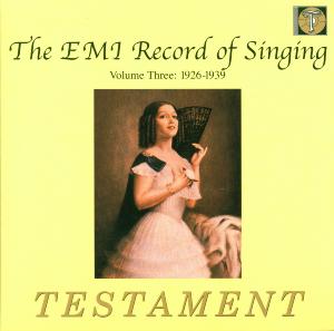 The Record Of Singing 3 (1926-1939)