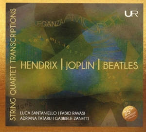 Hendrix, Joplin, Beatles  für Streichquartett