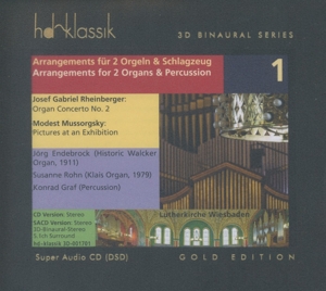 Arrangements für 2 Orgeln und Percussion