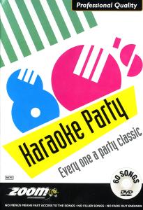 Zoom 80's Karaoke Party DVD 60 Titel