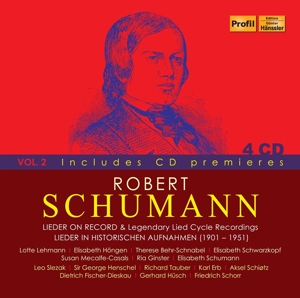 Robert Schumann Vol.2- Legendary Lied Cycle