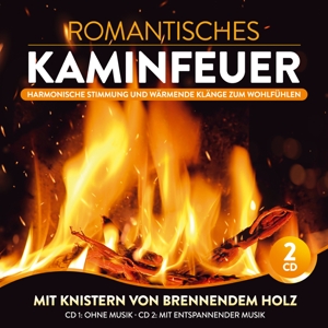 Romantisches Kaminfeuer - Harmonische Stimm